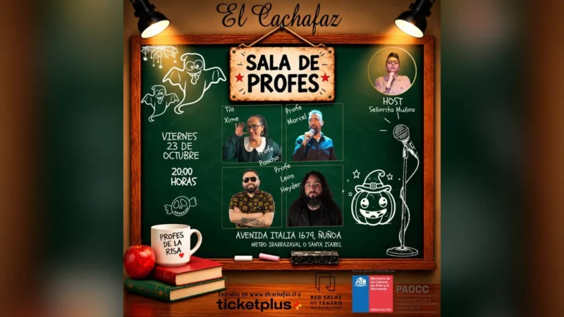 Show de stand up-Sala de Profes-Viernes 23 de Octubre 20 hrs