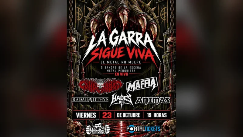 La Garra Sigue Viva, el Metal No Muere!
