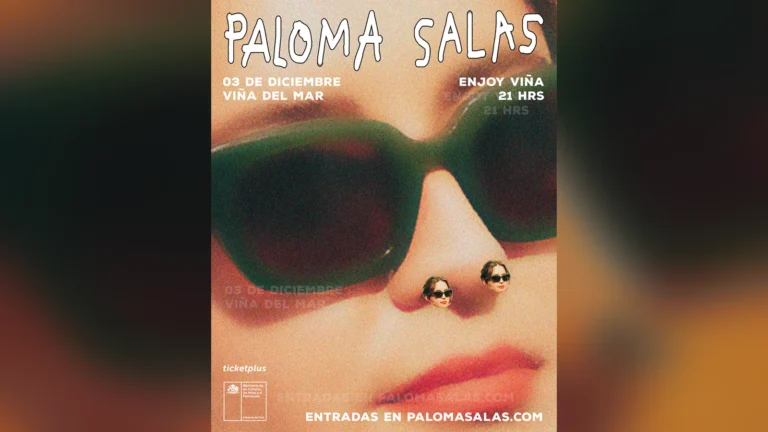 Paloma Salas – Viña del Mar – 21:00 Hrs