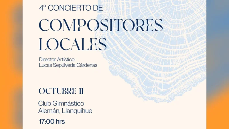 IV Concierto Compositores Locales en Llanquihue