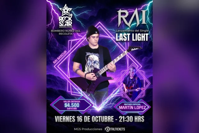Rai Bascur - Lanzamiento «Last Light»