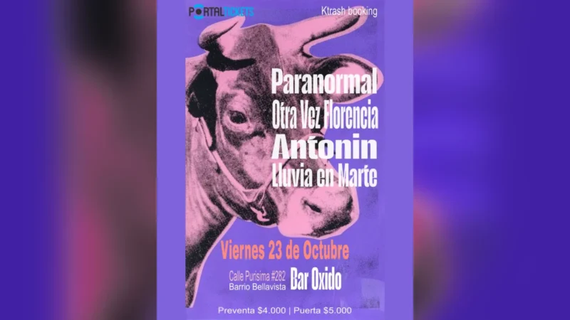 Paranormal + Antonin + Lluvia en Marte + Otra Vez Florencia