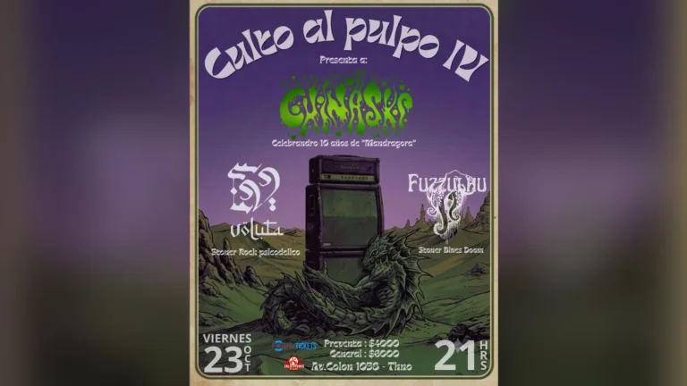 Culto al Pulpo Iv en Zalsipuedes, Talcahuano