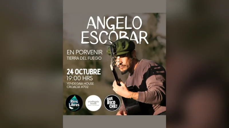 Angelo Escobar en Tierra del Fuego