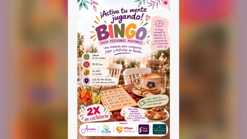 Bingo Para Personas Mayores