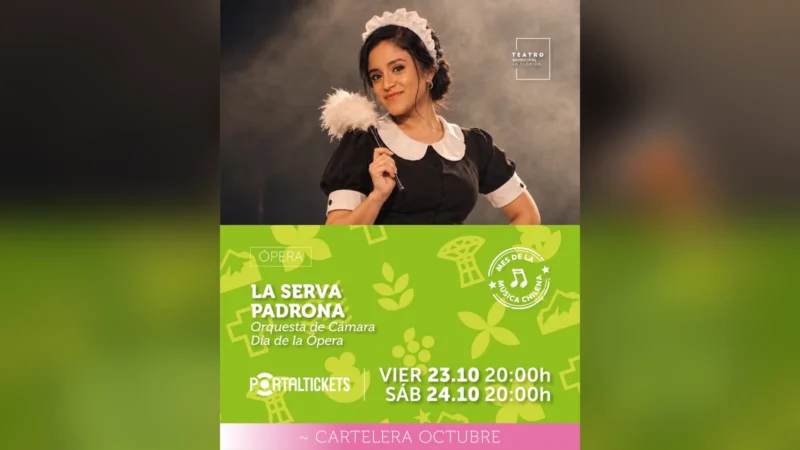 La Serva Padrona: Orquesta de Cámara - Sábado 24 de Octubre