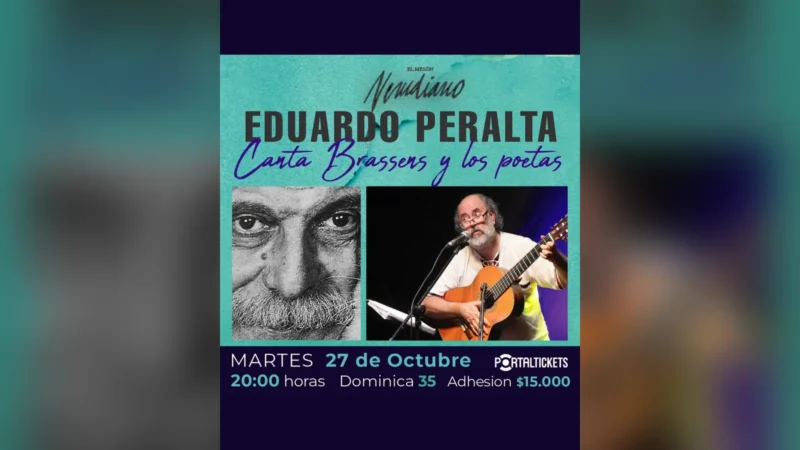 Eduardo Peralta Canta Brassens y L@S Poetas