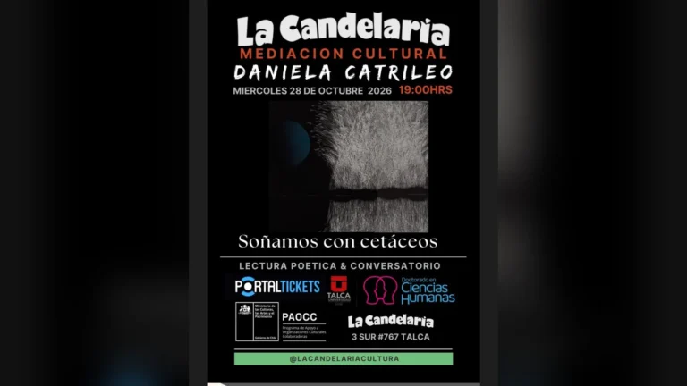 Daniela Catrileo en la Candelaria Cultura, Talca