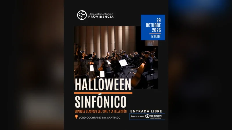 Orquesta Sinfónica Providencia: Concierto “Halloween Sinfónico”