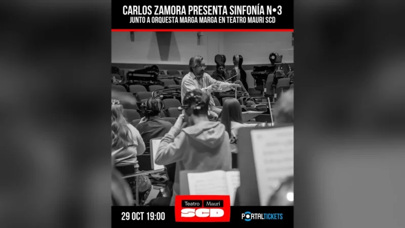 Carlos Zamora con Orquesta Marga Marga: Sinfonia N°3