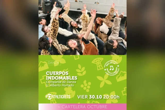 Cuerpos Indomables: Compañía de Danza Contemporánea U. Alberto Hurtado - Viernes 30 de Octubre