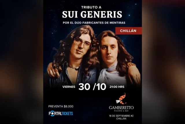 Tributo A Sui Generis por Fabricantes de Mentiras en Gamberetto, Chillán