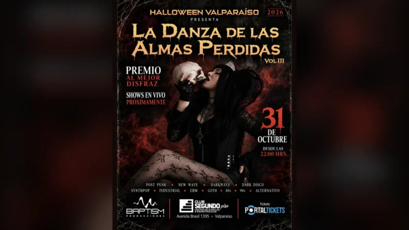 Halloween Valparaíso 2026 - la Danza de las Almas Perdidas