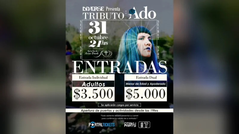 Tributo Ado en Temuco
