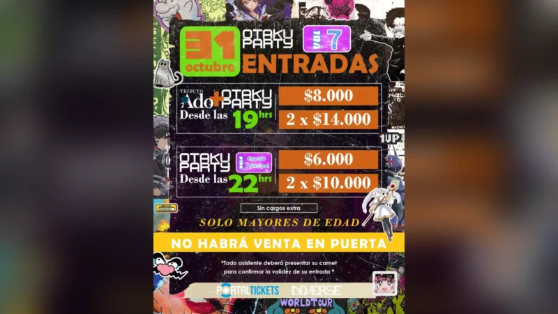 Otaku Party Vol 7 en Temuco