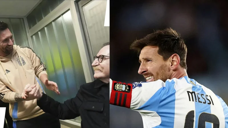 Charly García presenció la despedida de Messi y su encuentro del 2025 quedó en la memoria