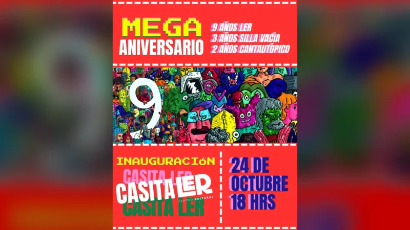 Mega Aniversario 9: Inauguración Casita