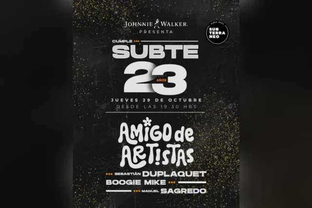 Cumple Subte 23 Años