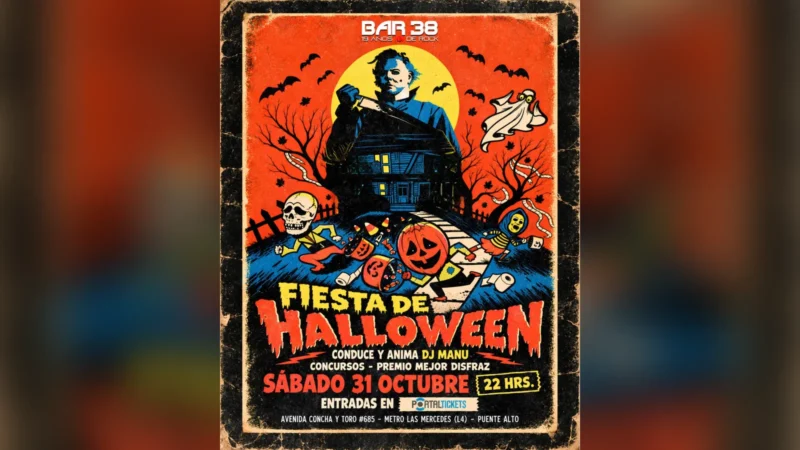 Bar38 Presenta: Fiesta de Halloween en el 38