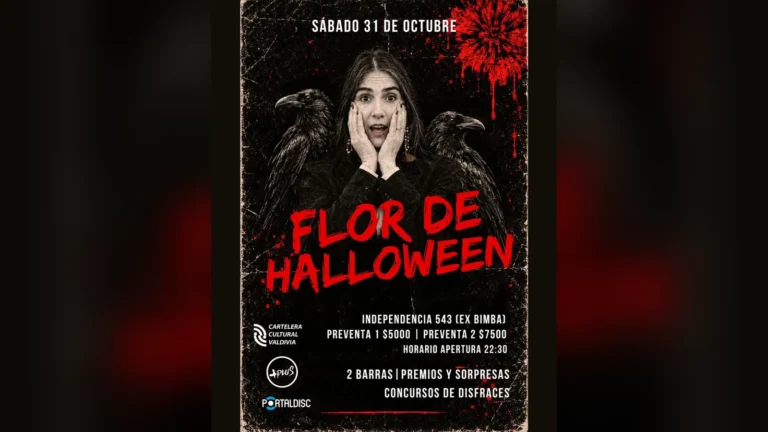 Flor de Halloween