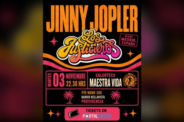 Jinny Jopler + los Justicieros en Maestra Vida