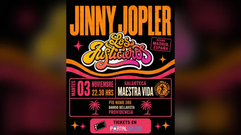 Jinny Jopler + los Justicieros en Maestra Vida