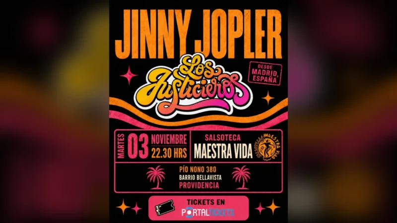 Jinny Jopler + los Justicieros en Maestra Vida