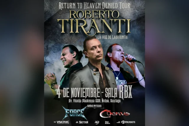 Roberto Tiranti - Return To Heaven Denied Tour