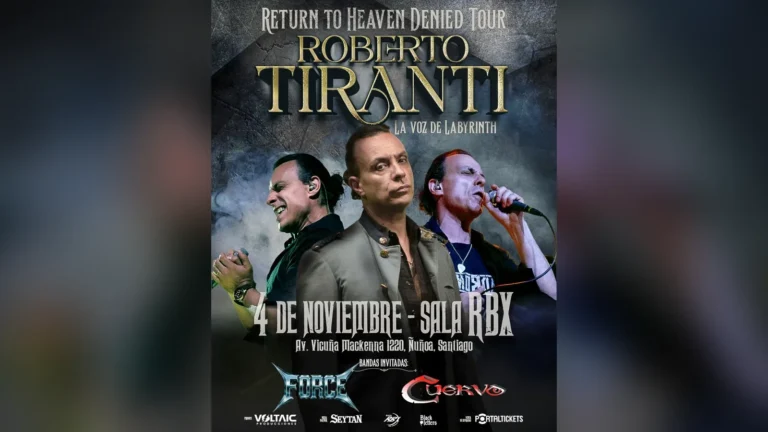 Roberto Tiranti – Return To Heaven Denied Tour