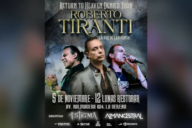Roberto Tiranti: Return To Heaven Denied Tour