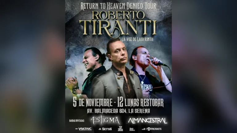 Roberto Tiranti: Return To Heaven Denied Tour