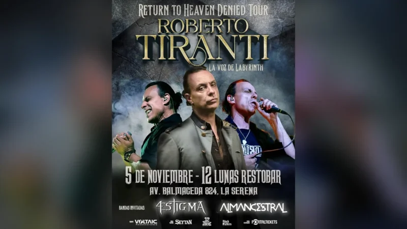 Roberto Tiranti: Return To Heaven Denied Tour