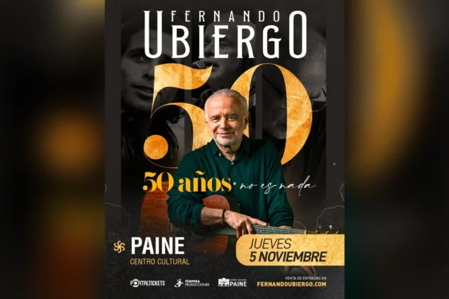 Fernando Ubiergo: 50 Años No Es Nada en Paine