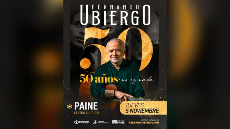 Fernando Ubiergo: 50 Años No Es Nada en Paine