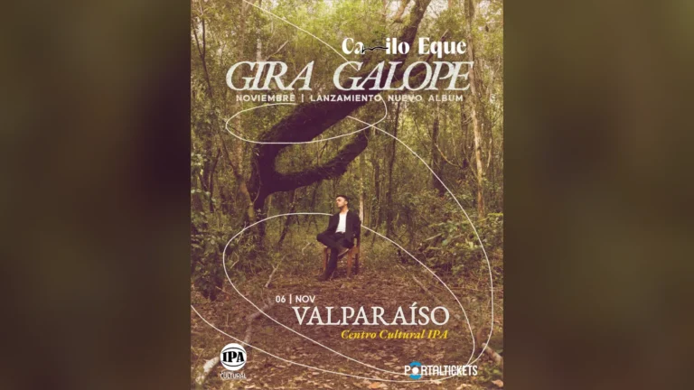 Camilo Eque Lanza Galope en Centro Cultural Ipa, Valparaíso