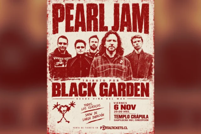 Tributo Pearl Jam con Black Garden Desde Viña del Mar