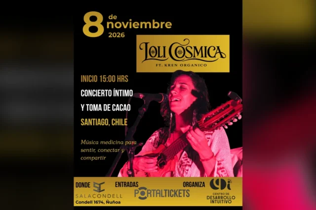 Concierto Loli Cosmica con Toma de Cacao