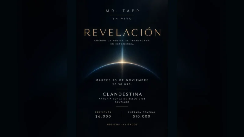 Mr. Tapp en Vivo