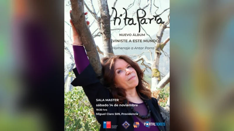 Tita Parra Lanzamiento Nuevo Álbum Viniste A Este Mundo
