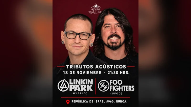 Tributos Acústicos de Linkin Park + Foo Fighters