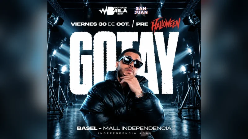 SAN JUAN & Baila Santiago presentan: GOTAY en Vivo