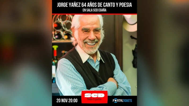 Jorge Yañez: 64 Años de Canto y Poesia
