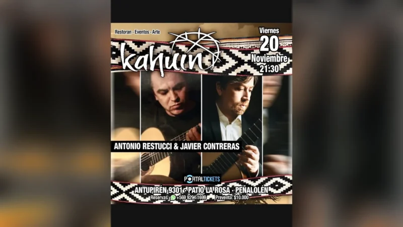 Kahuin Presenta: Antonio Restucci & Javier Contreras