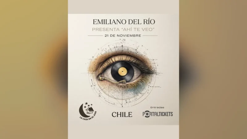 Emiliano del Rio Presenta Nuevo Disco: Ahi Te Veo