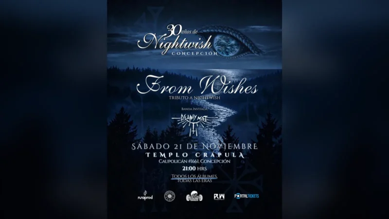 Metal Sinfónico con From Wishes – Tributo A Nightwish y Deadly Mist