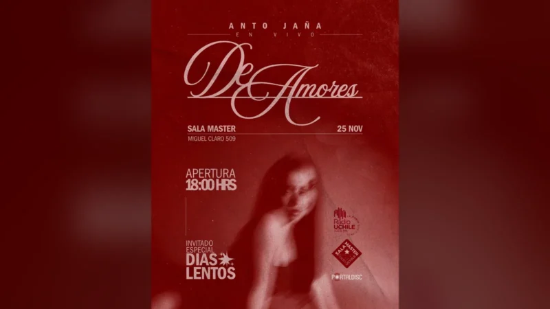 Anto Jaña: Lanzamiento de Amores