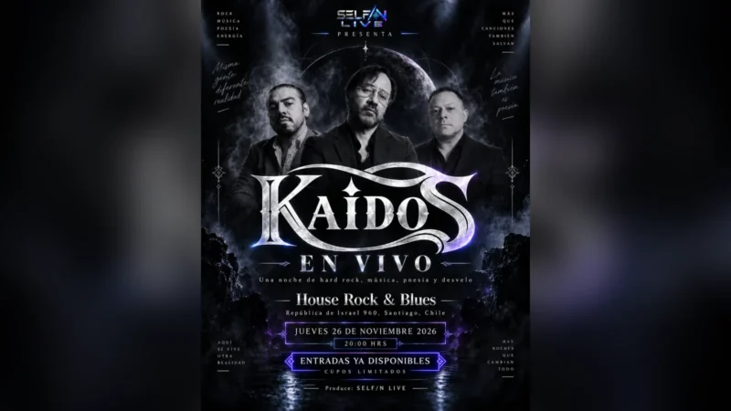 Kaídos en Vivo: Una Noche de Hard Rock y Desvelo