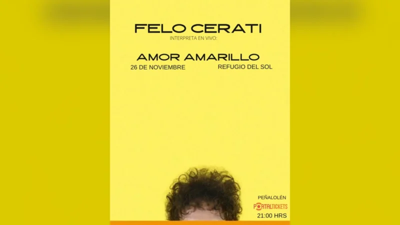 Felo Cerati: Amor Amarillo en Vivo