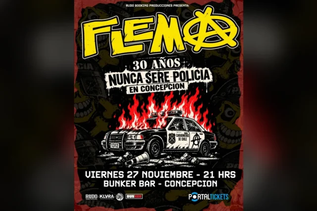 Flema: 30 Años Nunca Seré Policía en Concepción
