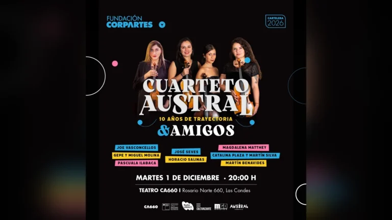 Concierto Cuarteto Austral y Amigos – CA660